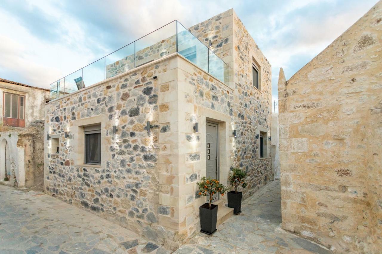 Villa Marilena Natural Stone House, By Hellocrete Pigí Exterior foto