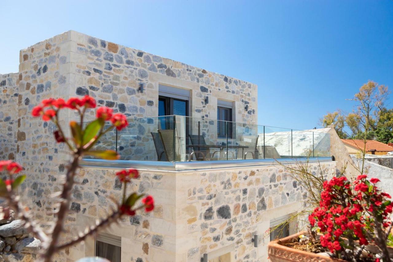 Marilena Natural Stone House, By Hellocrete Pigí Exterior foto