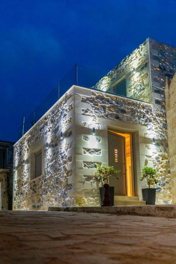 Villa Marilena Natural Stone House, By Hellocrete Pigí Exterior foto